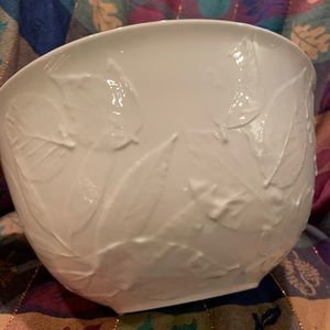 Lenox Nature’s Impressions 10” Pressed Leaves Bowl